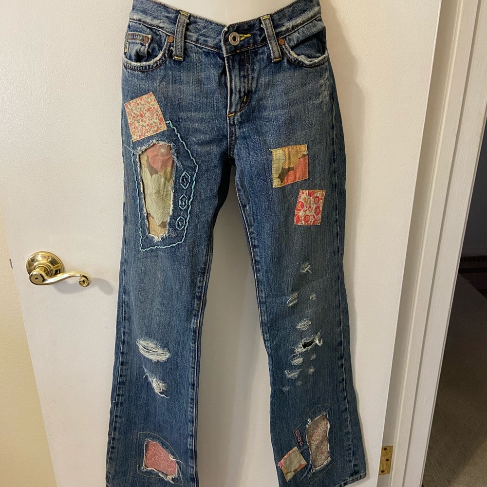 Miss Me Patchwork Jeans